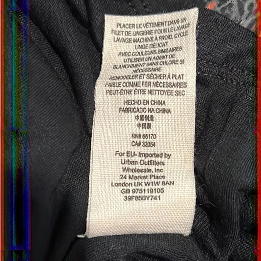 NWT Free People Moroccan Black Printed Lace Yoke Maxi Dress 4 - Picture 12 of 13